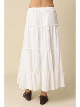 Load image into Gallery viewer, OLIVACEOUS-BROOKE TIERED MAXI SKIRT
