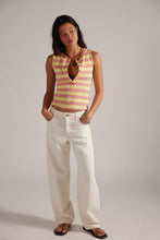 Load image into Gallery viewer, FREE PEOPLE- JAMIE HENLEY STRIPE TANK
