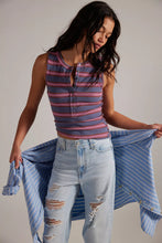 Load image into Gallery viewer, FREE PEOPLE- JAMIE HENLEY STRIPE TANK
