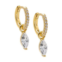Load image into Gallery viewer, ADINA EDEN-PAVE DANGLE EARRINGS
