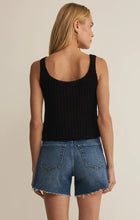 Load image into Gallery viewer, Z SUPPLY- TATE LACE UP SWEATER TOP
