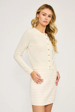 Load image into Gallery viewer, LUCY PARIS-CELESTE HEART BUTTON CARDIGAN
