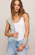 Load image into Gallery viewer, Z SUPPLY- ROWE SCOOP TANK IN WHITE
