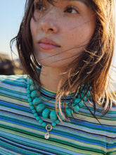 Load image into Gallery viewer, BAUBLEBAR-JANETTE BEADED RING NECKLACE-TURQUOISE
