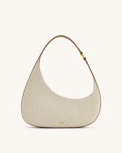 Load image into Gallery viewer, JW PEI-HARLEE SHOULDER BAG BROWN CANVAS

