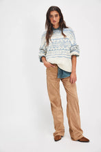 Load image into Gallery viewer, FREE PEOPLE- DANI PATTERN SWEATER
