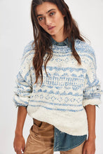 Load image into Gallery viewer, FREE PEOPLE- DANI PATTERN SWEATER
