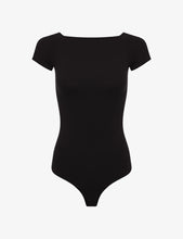 Load image into Gallery viewer, COMMANDO-BALLET CAP SLEEVE BODYSUIT

