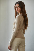 Load image into Gallery viewer, BY TOGETHER-ELIZA RIBBED MOCK LONG SLEEVE
