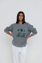 Load image into Gallery viewer, SUNNY SOMEWHERE-OUT OF OFFICE RAGLAN SWEATSHIRT

