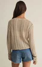 Load image into Gallery viewer, Z SUPPLY-UPLAND CROCHET SWEATER

