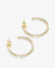 Load image into Gallery viewer, MELINDA MARIA-MAVEN HOOPS 1”
