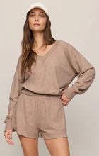 Load image into Gallery viewer, Z SUPPLY- THE EVERYDAY V-NECK IN HEATHER ASH
