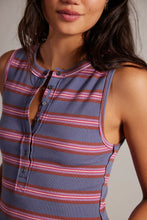 Load image into Gallery viewer, FREE PEOPLE- JAMIE HENLEY STRIPE TANK
