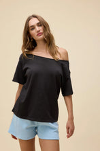 Load image into Gallery viewer, DAYDREAMER-OFF THE SHOULDER TEE
