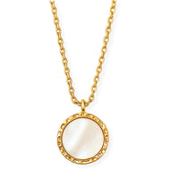 ELLIE VAIL-ALBA MOTHER OF PEARL PENDANT