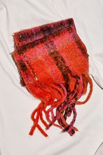 Load image into Gallery viewer, FREE PEOPLE-HIGHLAND PLAID SKINNY SCARF
