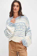 Load image into Gallery viewer, FREE PEOPLE- DANI PATTERN SWEATER
