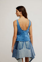 Load image into Gallery viewer, FREE PEOPLE-NOT MY FAULT CORSET TOP
