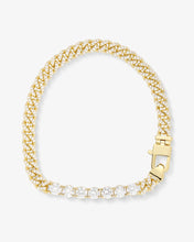 Load image into Gallery viewer, MELINDA MARIA-PAVE JULIAN LOVES DIAMOND BRACELET 7.5
