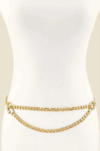 Load image into Gallery viewer, ETTIKA-FOREVER LINKED GOLD BELT
