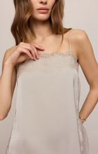 Load image into Gallery viewer, Z SUPPLY-ROSELLE LACE CAMI IN FROSTED PEARL
