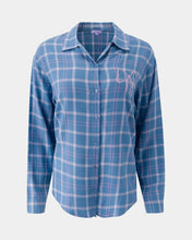 Load image into Gallery viewer, FLORENCE BY MILLS-COZY FLANNEL SLEEP SHIRT
