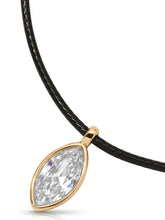 Load image into Gallery viewer, ETTIKA-MARQUISE CRYSTAL PENDANT CORD NECKLACE
