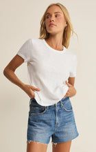 Load image into Gallery viewer, Z SUPPLY-JUNIE SLUB TEE IN WHITE
