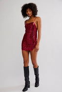FREE PEOPLE-MIDNIGHT KISS MINI SLIP