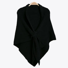 Load image into Gallery viewer, HANA-COZY SOLID KNIT WRAP SHAWL
