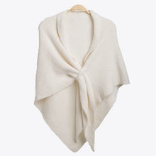 Load image into Gallery viewer, HANA-COZY SOLID KNIT WRAP SHAWL
