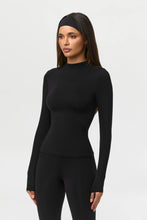 Load image into Gallery viewer, NAKED WARDROBE- MOCK NECK TOP

