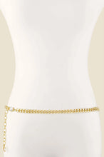 Load image into Gallery viewer, ETTIKA-GOLD RUSH CHAIN LINK BELT

