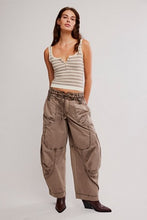 Load image into Gallery viewer, FREE PEOPLE-STRIPED SIMPLY SOFT CAMI
