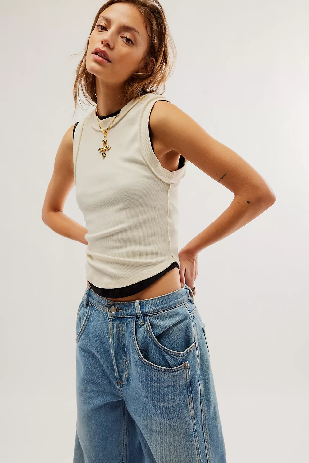 FREE PEOPLE- KATE TEE