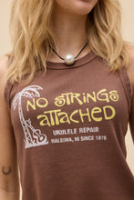 Load image into Gallery viewer, DAYDREAMER-NO STRINGS ATTACHED SHRUNKEN TANK
