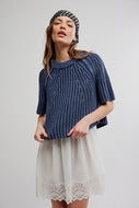 FREE PEOPLE-AMY SWEATER TEE