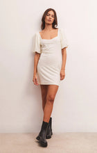 Load image into Gallery viewer, Z SUPPLY- BELLE KNIT EYELET MINI DRESS
