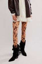 Load image into Gallery viewer, FREE PEOPLE-FLOCKED FLORAL TIGHT
