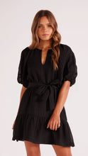 Load image into Gallery viewer, MINK PINK- RAVEN MINI DRESS BLACK
