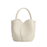 Load image into Gallery viewer, MELIE BIANCO- TULIP BONE RECYCLED VEGAN TOP HANDLE BAG
