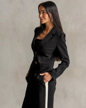 Load image into Gallery viewer, CARE TUCKER- MORRISON INTERLOCK BLAZER
