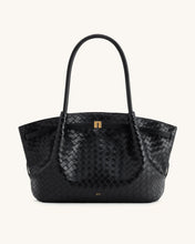 Load image into Gallery viewer, JW PEI-HANA LARGE WEAVE TEXTURE TOTE BAG
