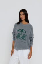 Load image into Gallery viewer, SUNNY SOMEWHERE-OUT OF OFFICE RAGLAN SWEATSHIRT
