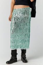 Load image into Gallery viewer, FREE PEOPLE- PARTY TRICK HALF SLIP SKIRT
