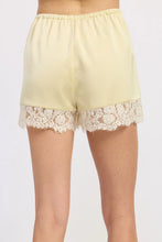 Load image into Gallery viewer, EMORY PARK-BUTTER YELLOW SILK SHORTS
