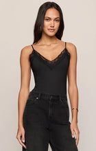 Load image into Gallery viewer, Z SUPPLY-AFTER DARK LACE TRIM BODYSUIT
