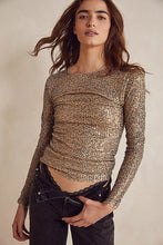 Load image into Gallery viewer, FREE PEOPLE- GOLD RUSH LONG SLEEVE
