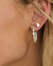 Load image into Gallery viewer, MELINDA MARIA-MAVEN HOOPS 1”
